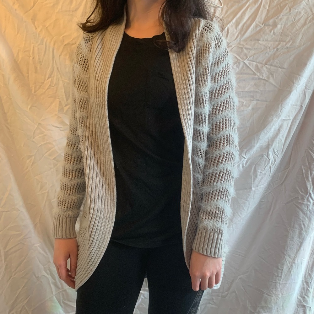 Gray Cardigan - Picture 2 of 6